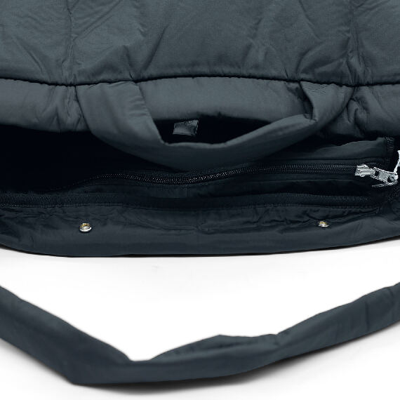 Penelope<br />Backpack Black nylon bag with logo