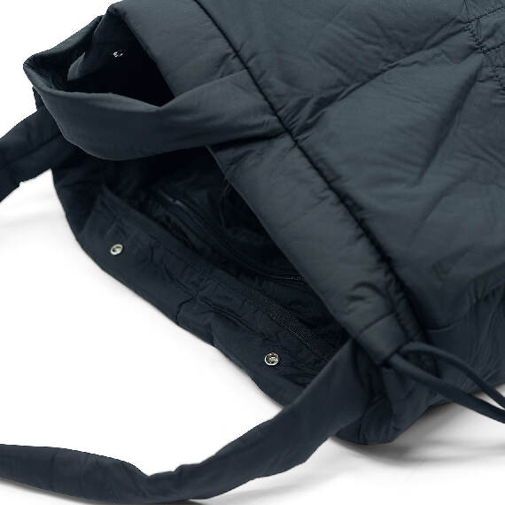 Penelope<br />Backpack Black nylon bag with logo