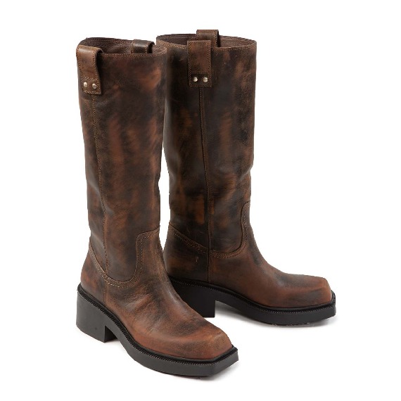 F06 Fray – Tan gaucho boot  