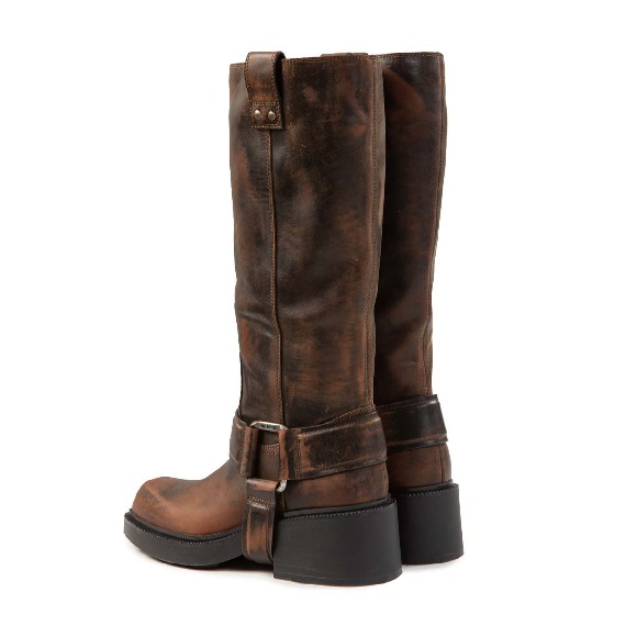 F06 Fray – Tan gaucho boot  