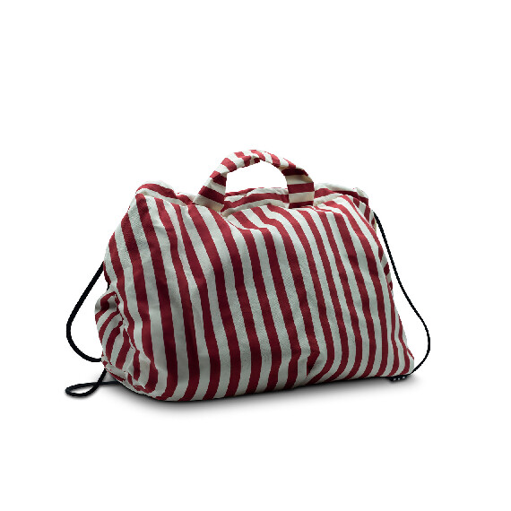 Penelope<br />Cream/red marine backpack bag