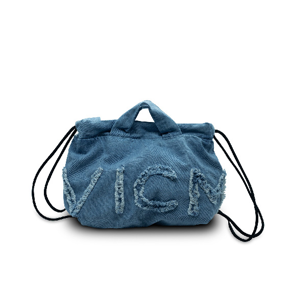 Penny<br />Sacca  piccola logata azzurro