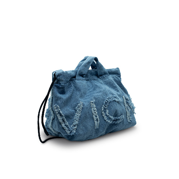 Penny<br />Small light blue logo bag