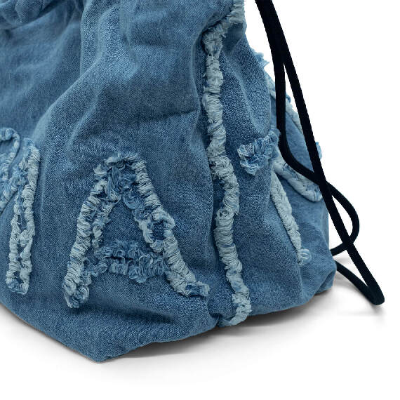 Penny<br />Small light blue logo bag