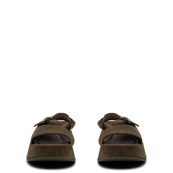 Mini Yoko leather sandal