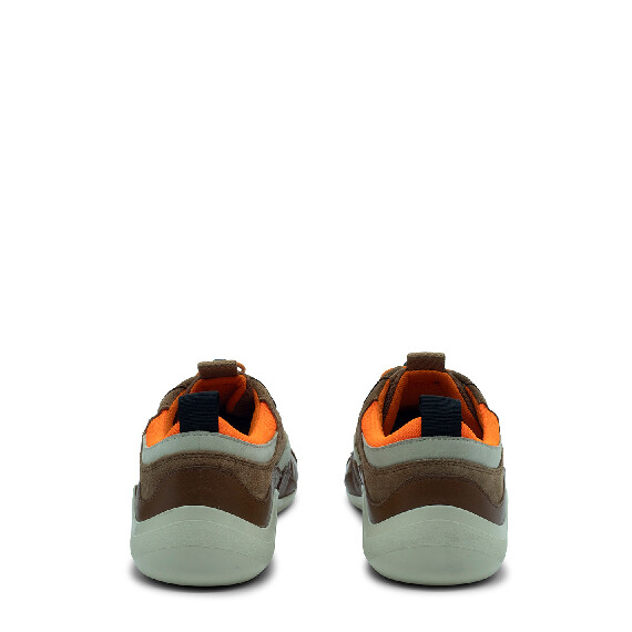 Ondina sneakers leather/ecru/orange