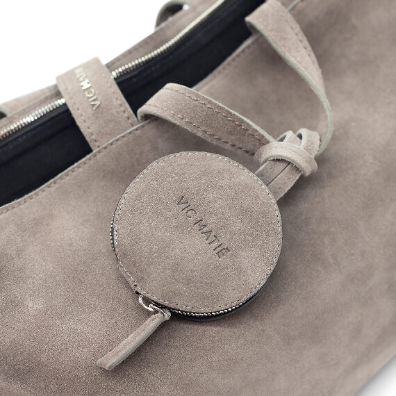 Sierra<br/>Mud-colored rectangular shopper  