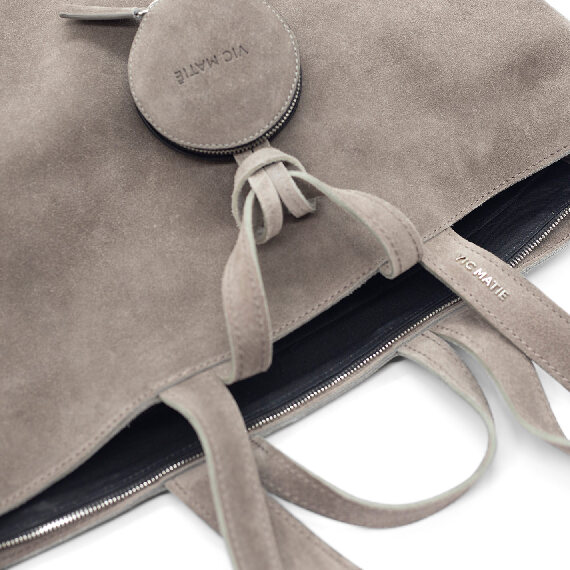 Sierra<br/>Mud-colored rectangular shopper  