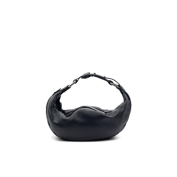 Abigail<br/>Borsa mezza luna nera