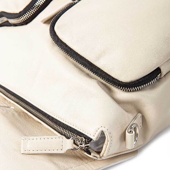 Jami<br/>Big ivory backpack  