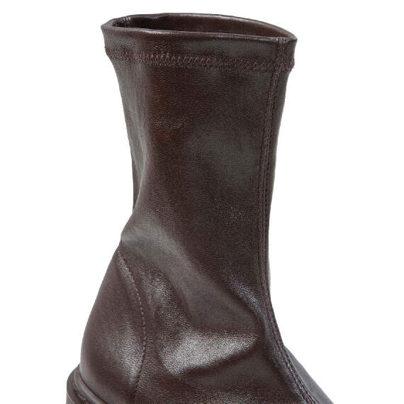 F20 Zeppa Stripy – Dark brown ankle boot  