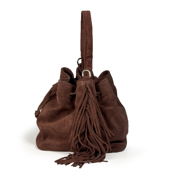 Naima<br>Bucket bag chestnut