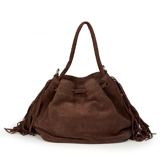 Naima<br>Bucket bag chestnut