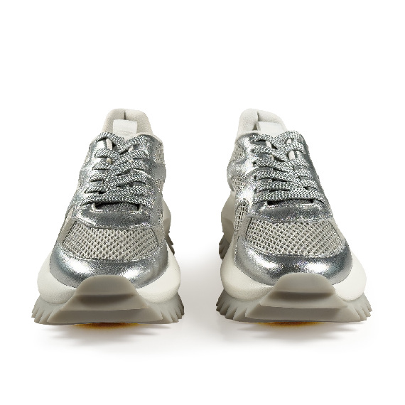 D22 Running<br>Lace-up sneaker silver/grey