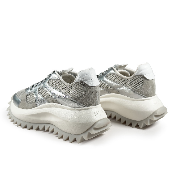 D22 Running<br>Lace-up sneaker silver/grey