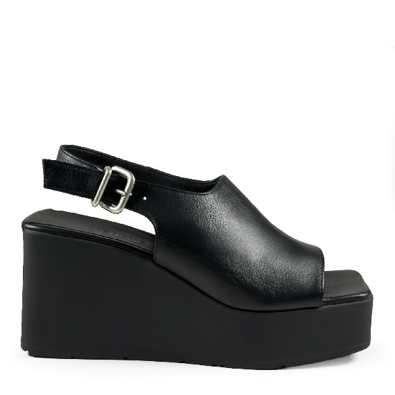 K10_Block_Sandalo Zeppa nero