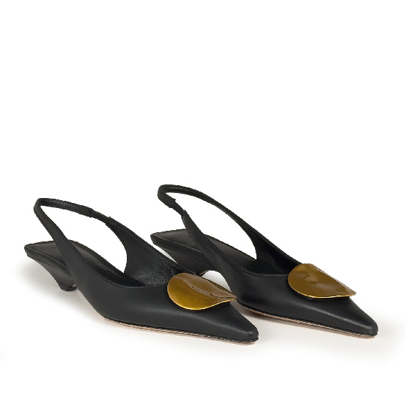 K20_Kitty<br>Chanel slingback black