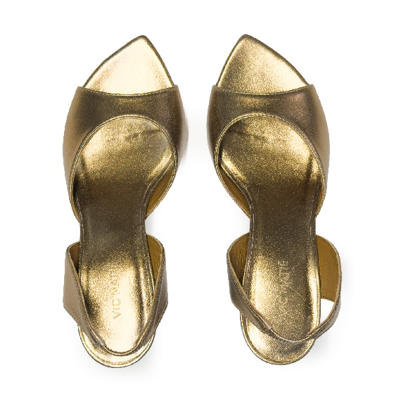 K24_Apostrophe<br>Slingback sandal bronze