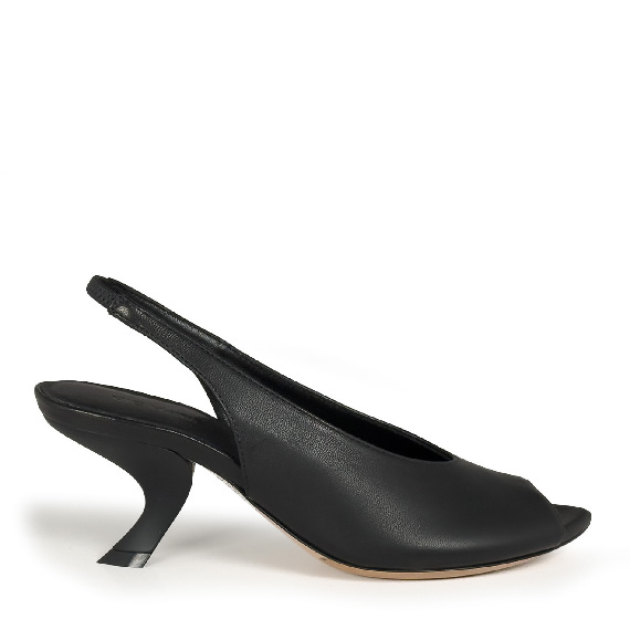 K24_Apostrophe_Décolleté slingback nero