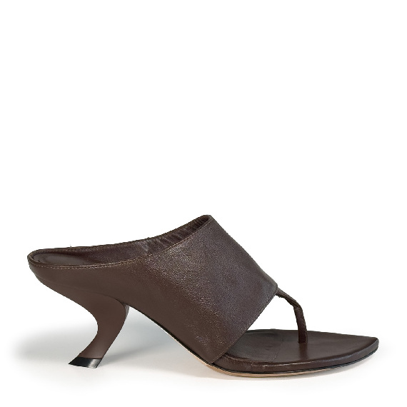 K24_Apostrophe_Sandalo infradito marrone